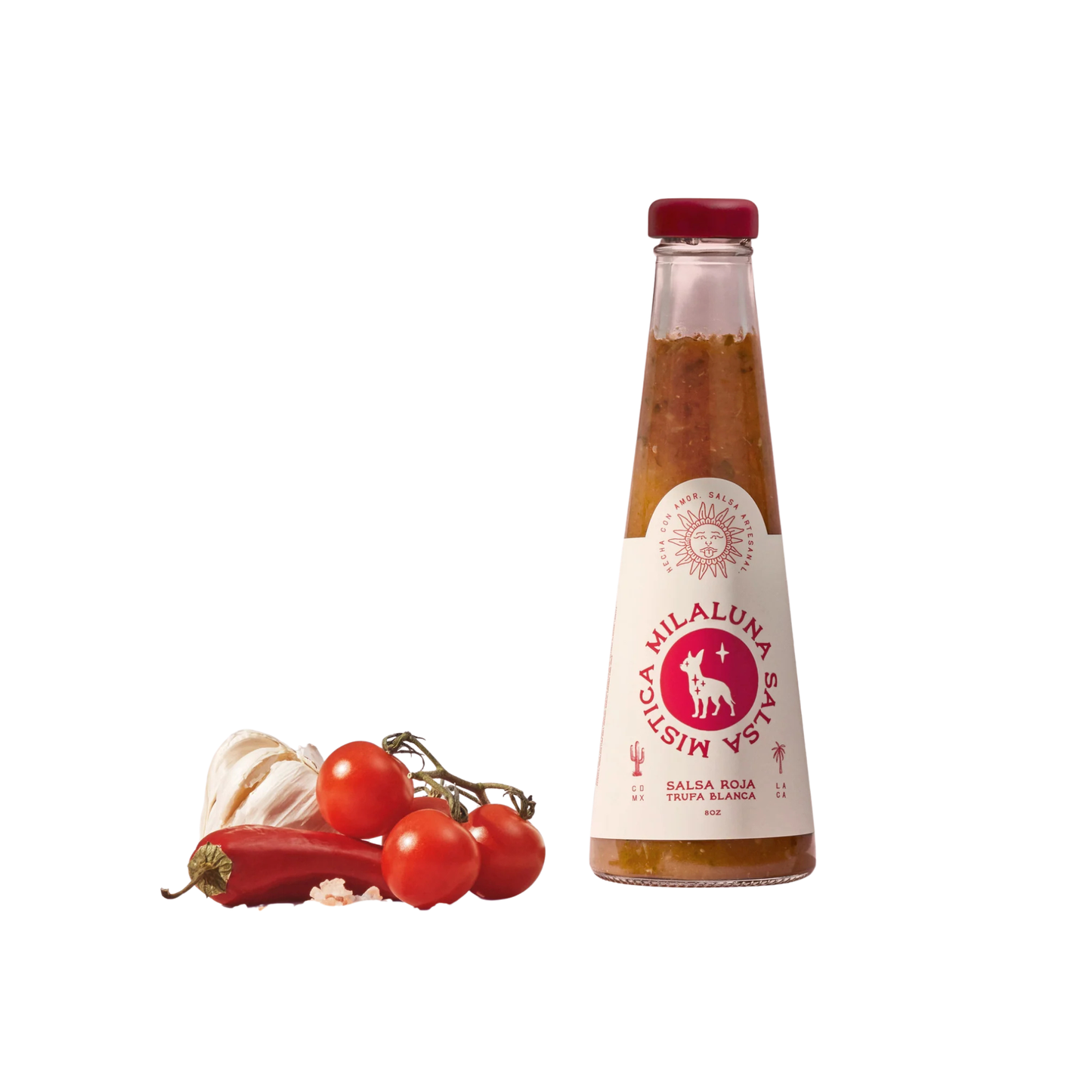 Salsa Roja w/ White Truffle Certified Organic 8fl oz - Milaluna