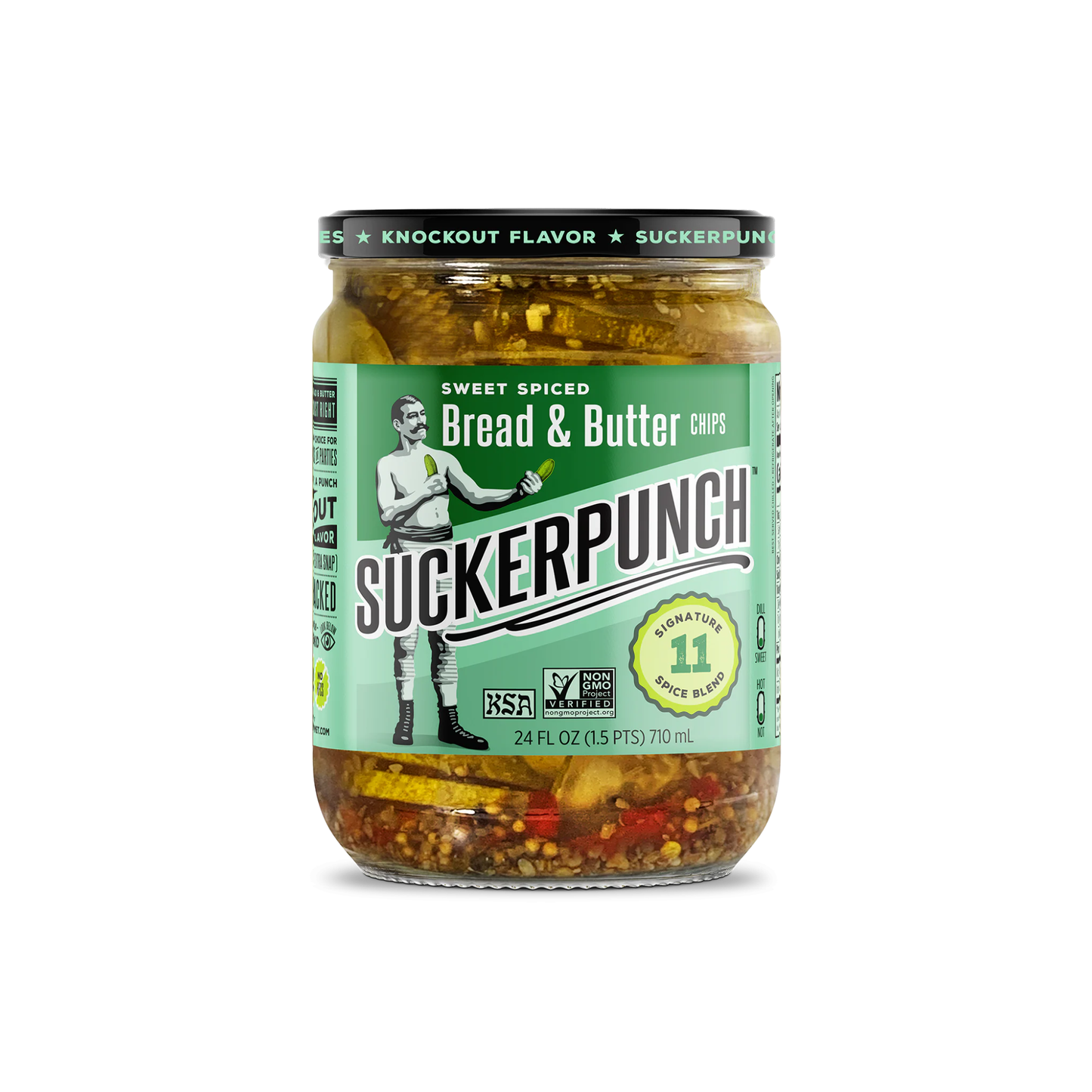Sweet Spiced Bread & Butter 24oz - Suckerpunch