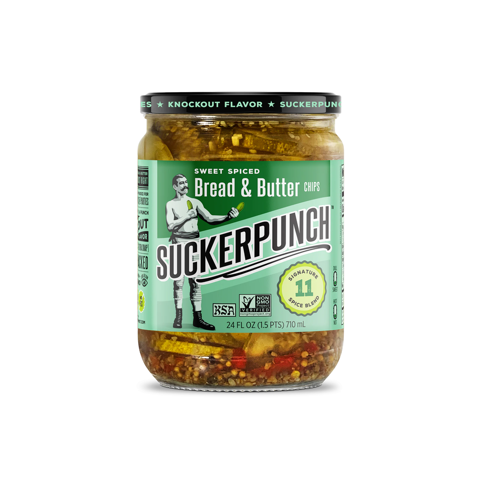 Sweet Spiced Bread & Butter 24oz - Suckerpunch