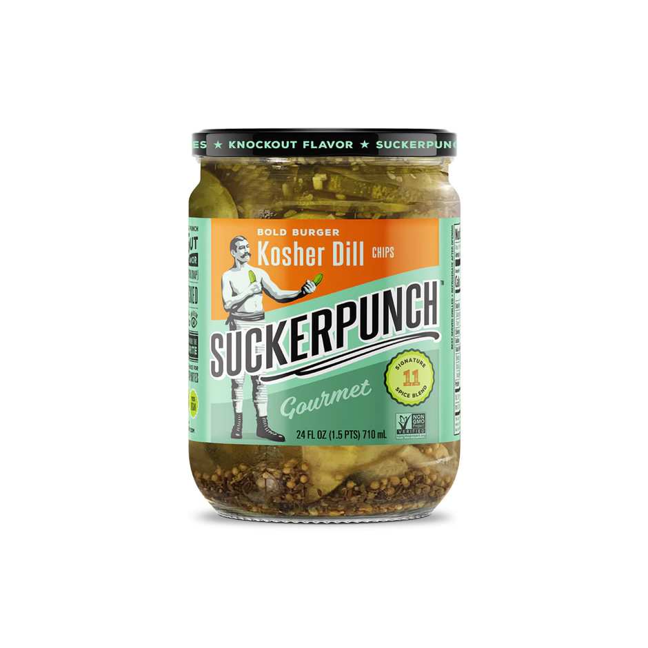 Kosher Dill Chips 24oz - Suckerpunch