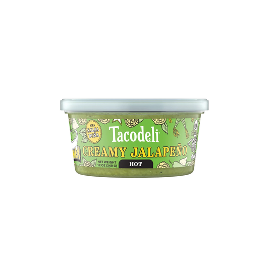 Creamy Jalapeño 12oz - Tacodeli