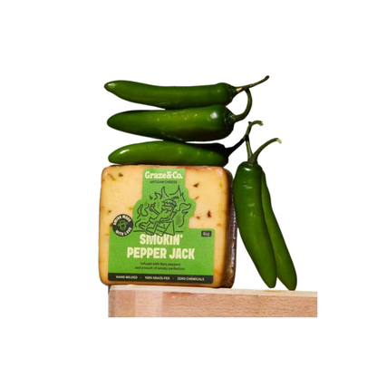 Smokin' Pepper Jack 8 oz – Graze & Co