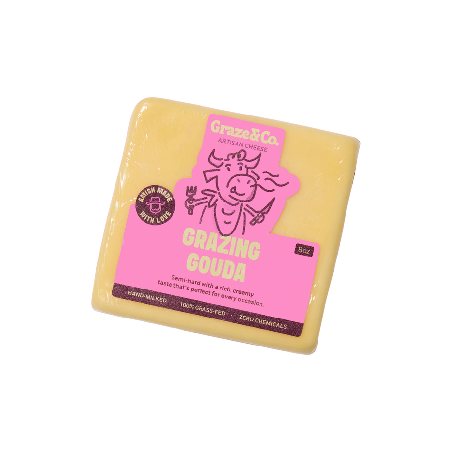 Grazing Gouda 8oz Artisanal Cheese - Graze & Co
