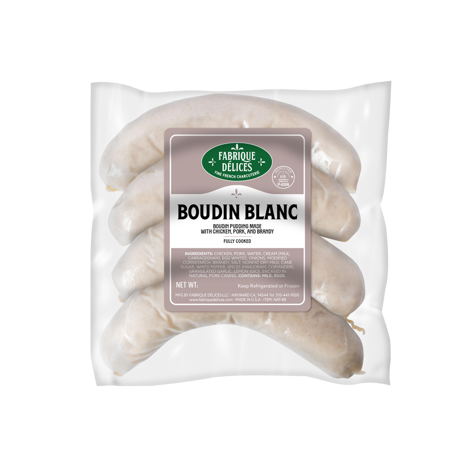 Boudin Blanc 1lb - Fabrique Delice