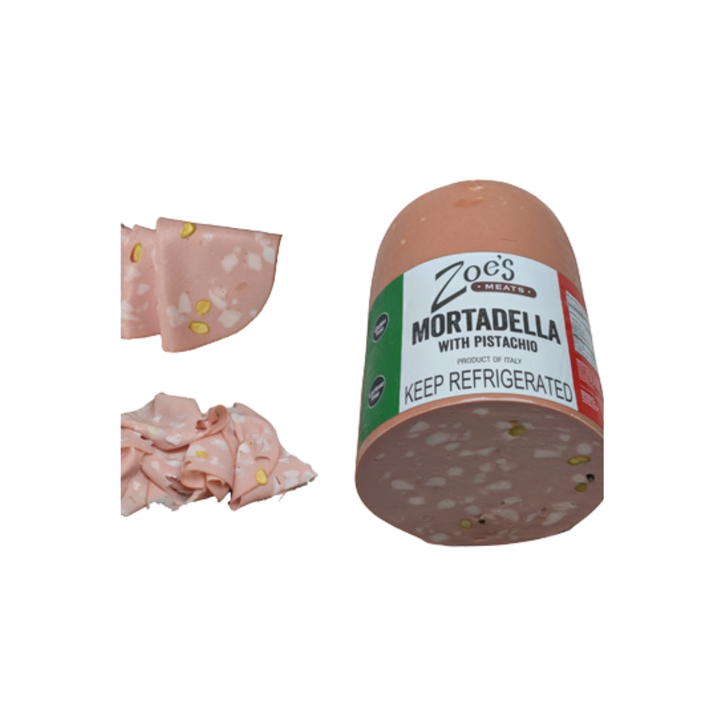 Mortadella with Pistachios 12 lb – Zoe's Meats