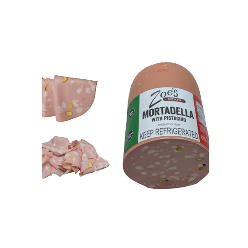 Mortadella with Pistachios 12 lb – Zoe's Meats