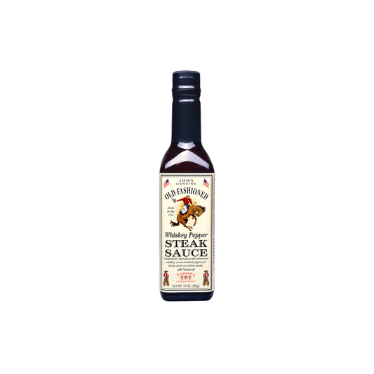 Old Fashioned Whiskey Pepper Steak Sauce 9.5 oz - Shemps