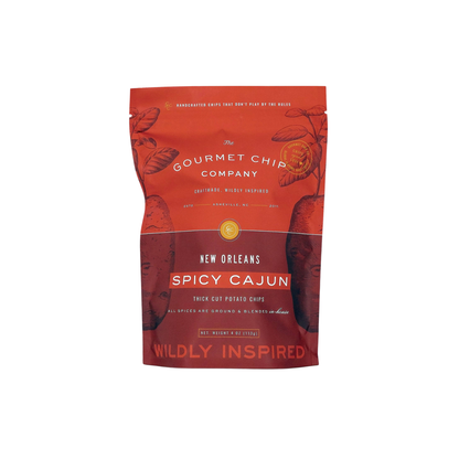New Orlean's Spicy Cajun Thick Cut Potato Chips 4oz