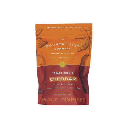 Smoked Hops and Cheddar Thick Cut Potato Chips 4oz