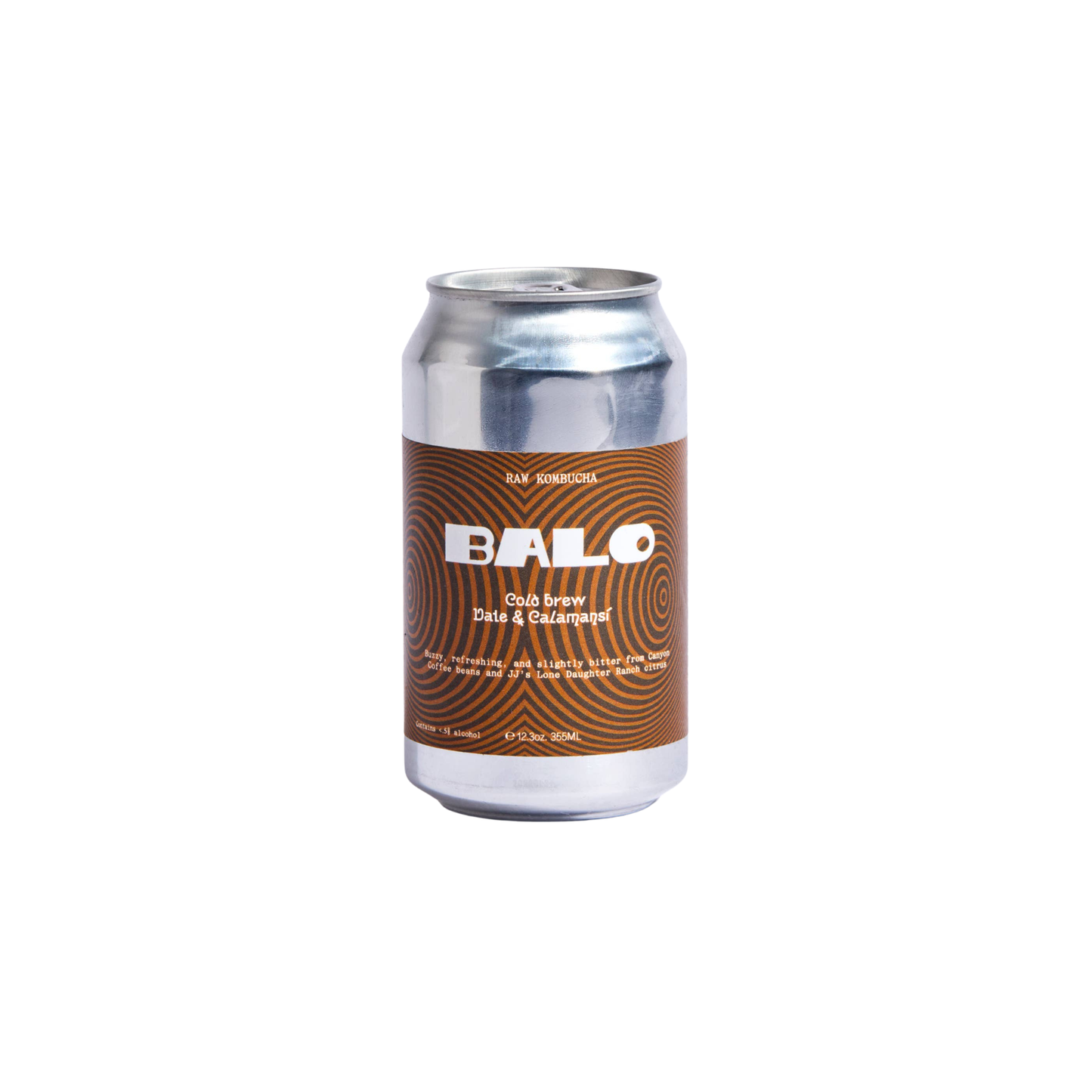 Coldbrew Dates Calamansi Raw Kombucha 12.3 oz – Balo