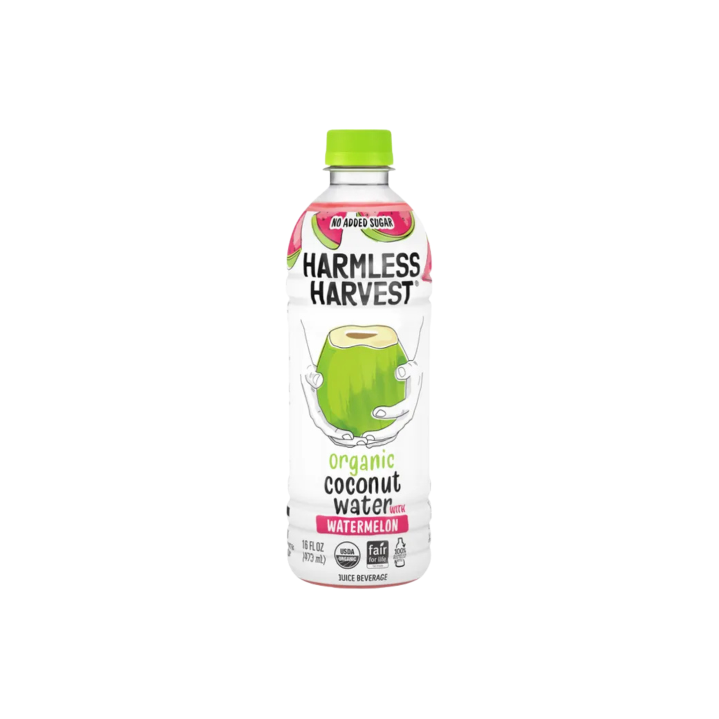 Organic Coconut Water with Watermelon 16oz - Harmless Harvest