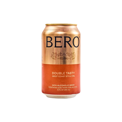BERO Double Tasty West Coast Style IPA - Non Alcoholic Beer - 6pk