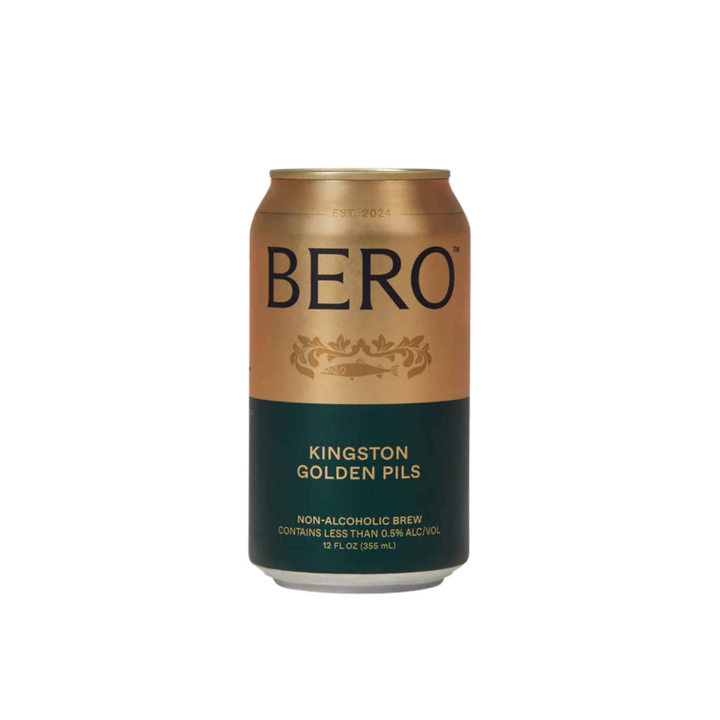 BERO Kingston Golden Pils - Premium Non Alcoholic Beer - 6pk