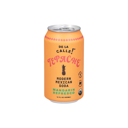 Mandarin Refresco Tepache Fermented Beverage 12 oz – De la Calle