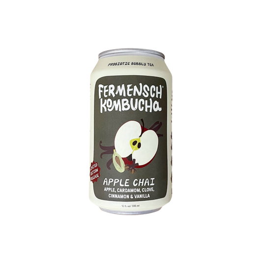 Apple Chai 12fl oz - Fermensch Kombucha