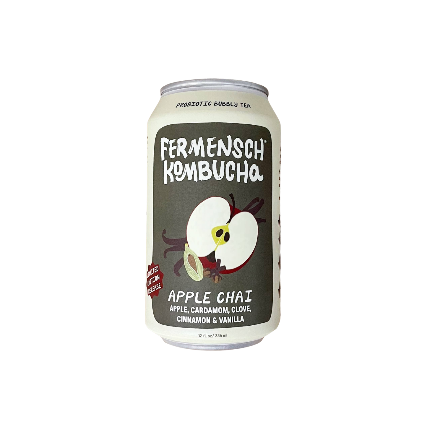 Apple Chai 12fl oz - Fermensch Kombucha
