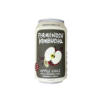 Apple Chai 12fl oz - Fermensch Kombucha