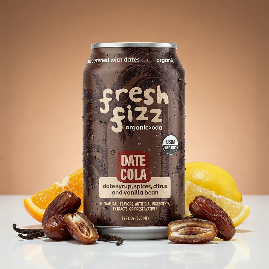 Date Cola - Organic Natural Soda