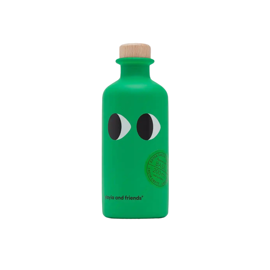 Extra Virgin Olive Oil w/ Basil 200 ml – Yiayia & Friends