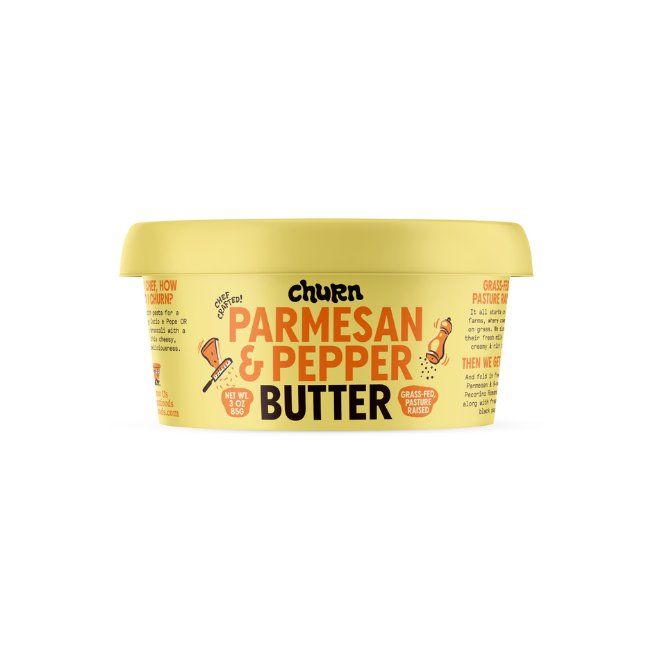 Parmesan & Pepper 3 oz – Churn Foods