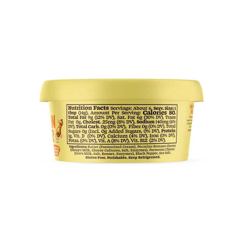Parmesan & Pepper 3 oz – Churn Foods
