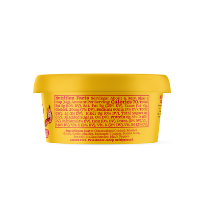 Garlic & Shallot Butter 3 oz – Churn Foods
