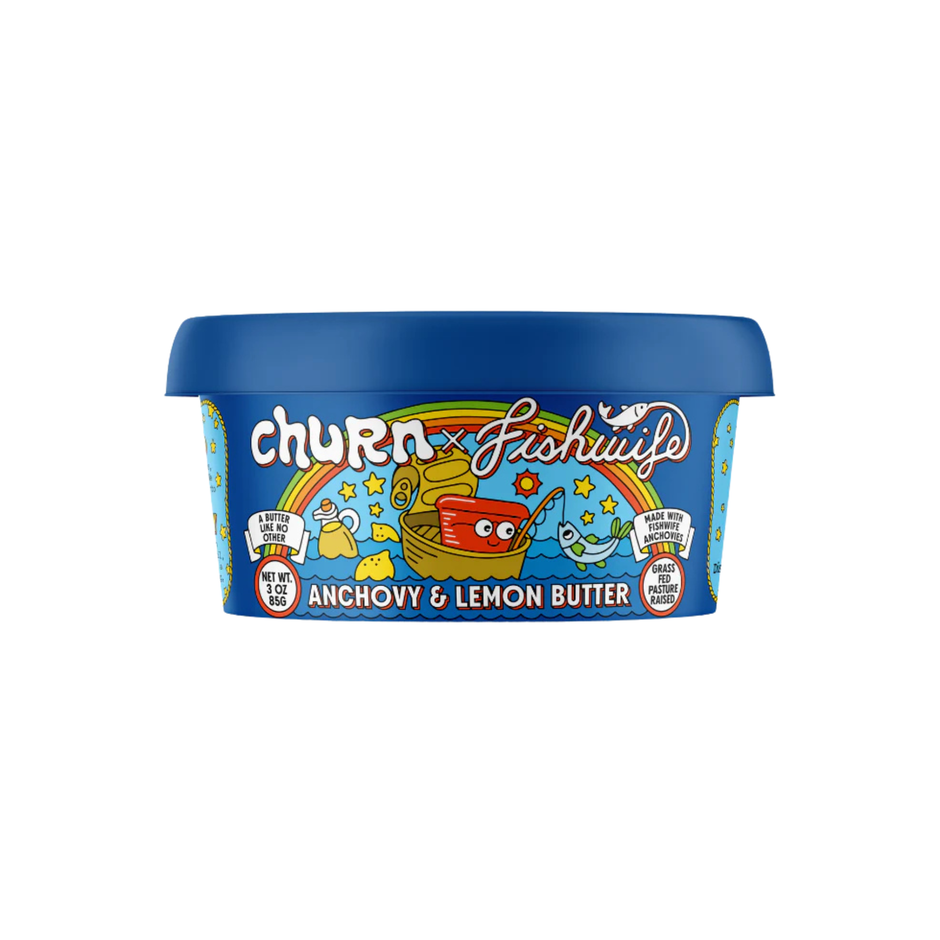 Anchovy & Lemon Butter 3 oz – Churn Foods