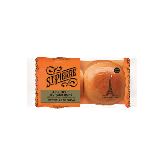 Brioche Burger Buns 7 oz – St Pierre