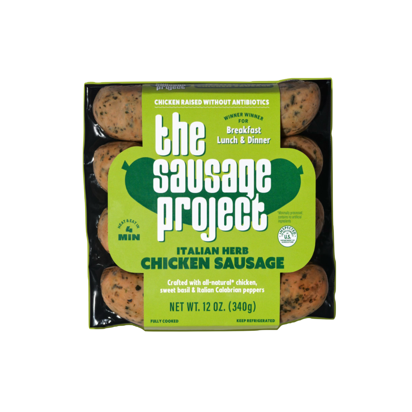 Italian Herb Sausage 12 oz – Sausage Project