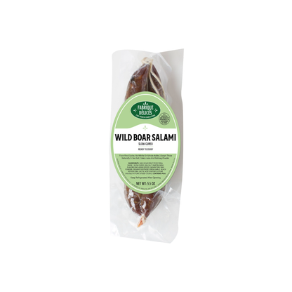 Wild Boar Salami 6 oz – Fabrique Delices