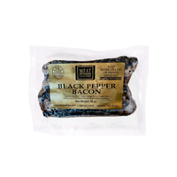 Thick-Cut Black Pepper Bacon Maple-Cured 16 oz – Meat Crafters Inc