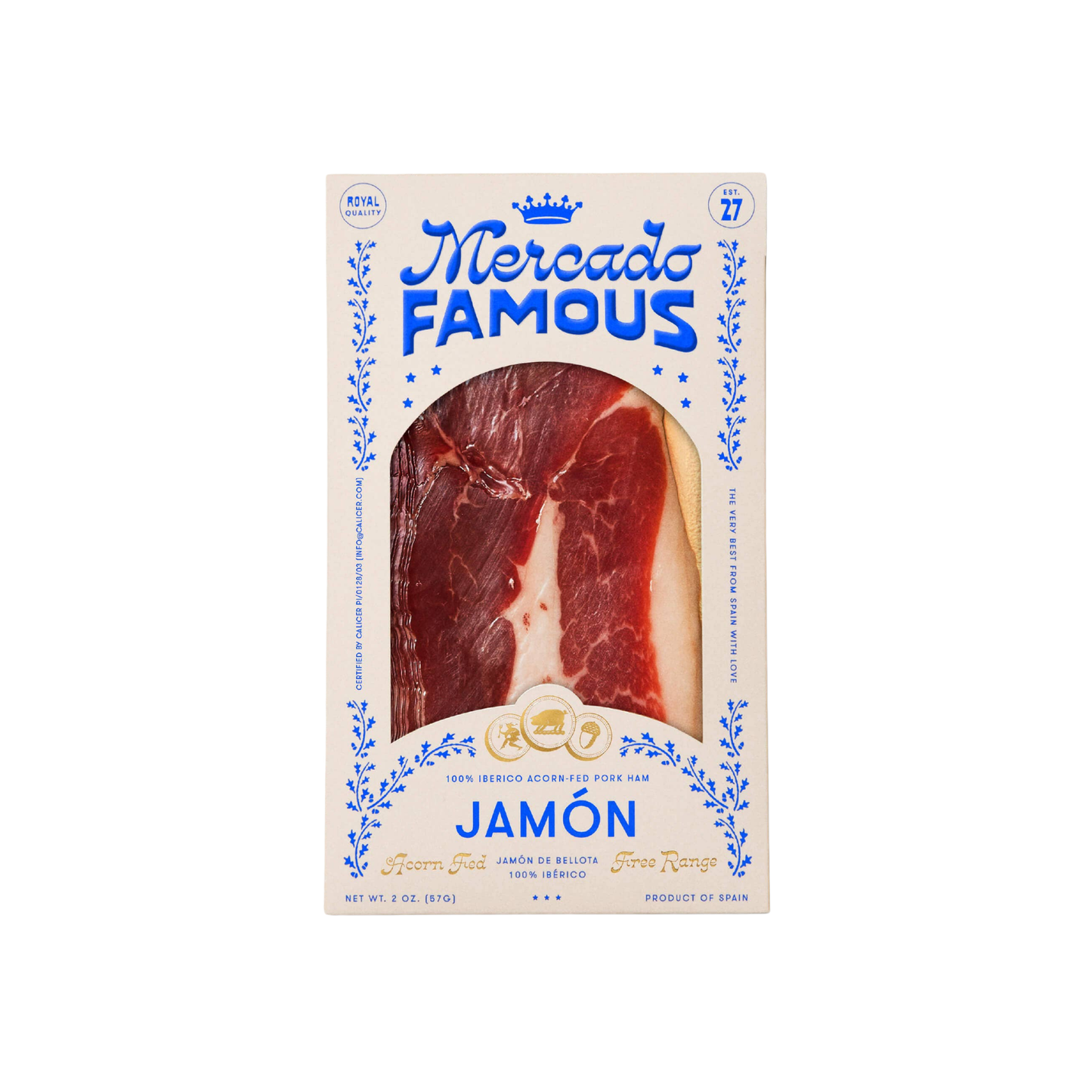 Jamón 100% Iberico 7 oz – Mercado Famous Foods