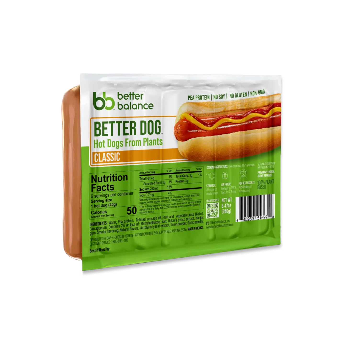 Plant Based Better Dog Classic 8.47oz - Better Balance