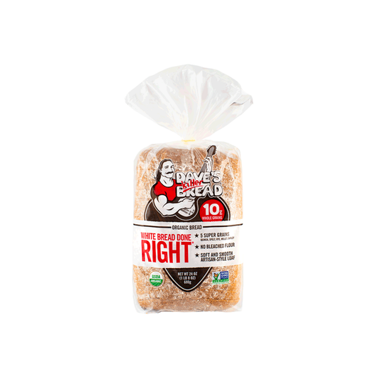 White Bread Done Right 24 oz – Daves Killer Bread