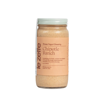 Chipotle Ranch Sheep Yogurt Dressing: A2 Organic 2x Protein