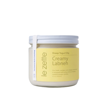 Creamy Labneh Sheep Yogurt Dip: A2 Organic 2x Protein
