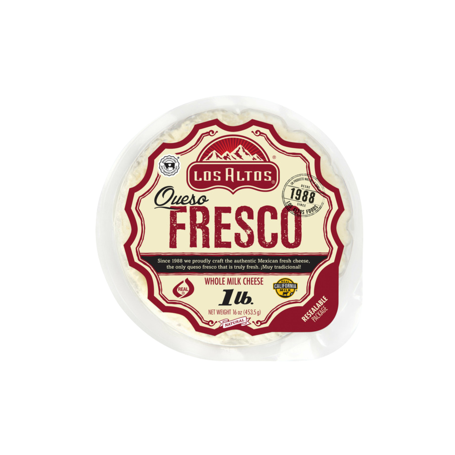 Queso Fresco 16 oz – Los Altos