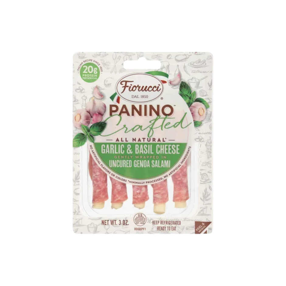 Genoa Garlic Basil Panino 3 oz – Fiorucci