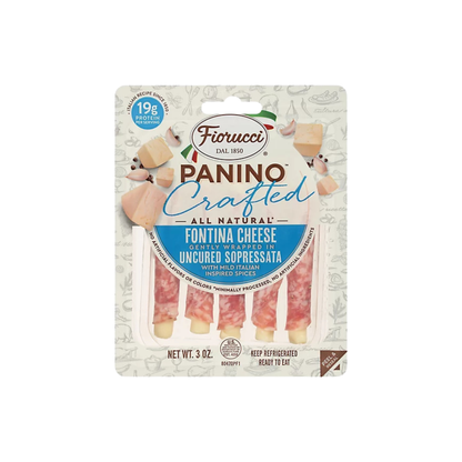 Sopressata & Creamy Fontina Panino 3 oz – Fiorucci