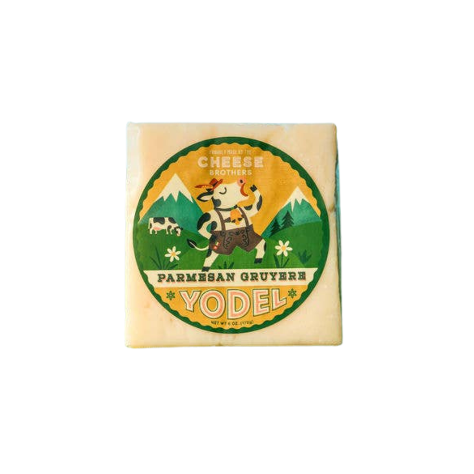 Yodel Parmesan Gruyere 6 oz – Cheese Brothers