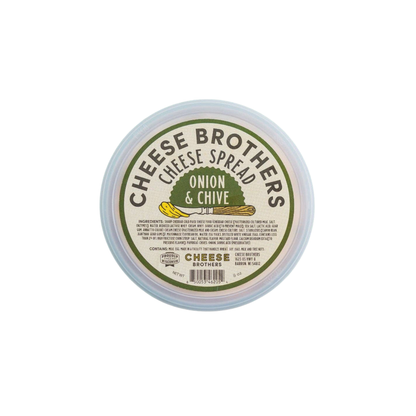 Onion and Chive Cheese Spread 8 oz – Cheese Brothers