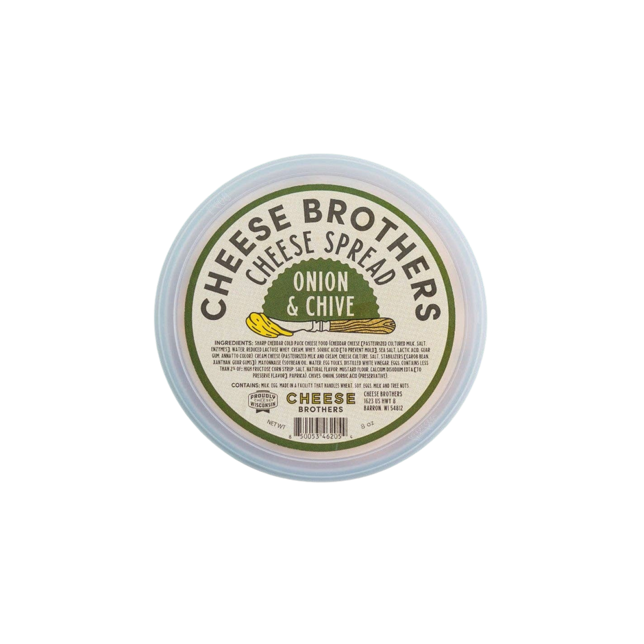 Onion and Chive Cheese Spread 8 oz – Cheese Brothers