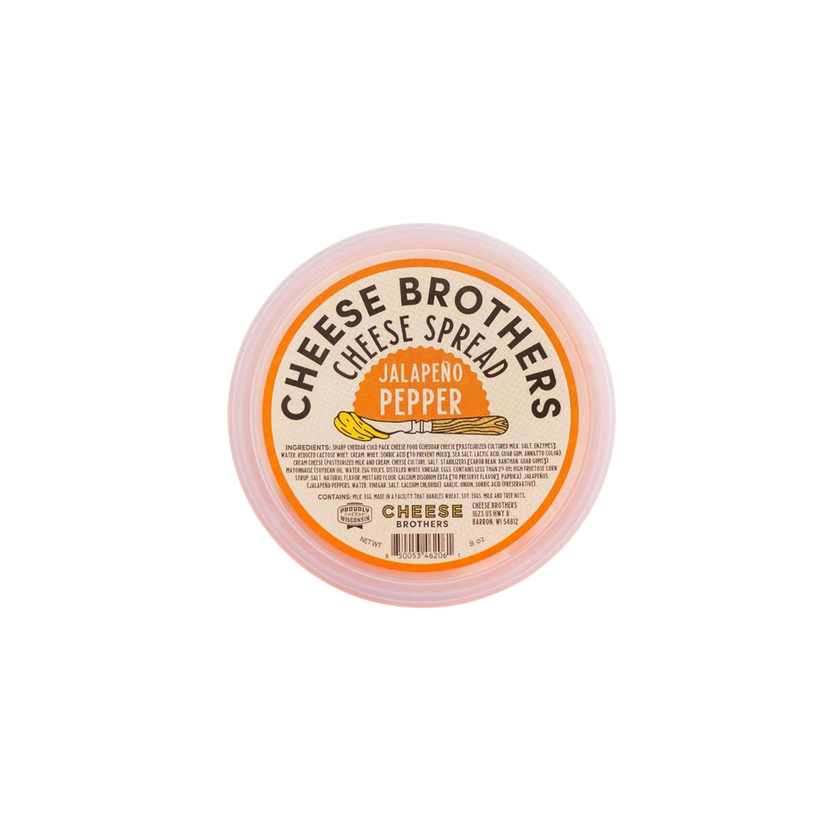 Jalapeño Pepper Cheese Spread 8 oz – Cheese Brothers