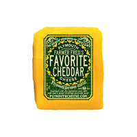 Farmer Fred's Favorite Cheddar 8 oz – Plymouth Cheese