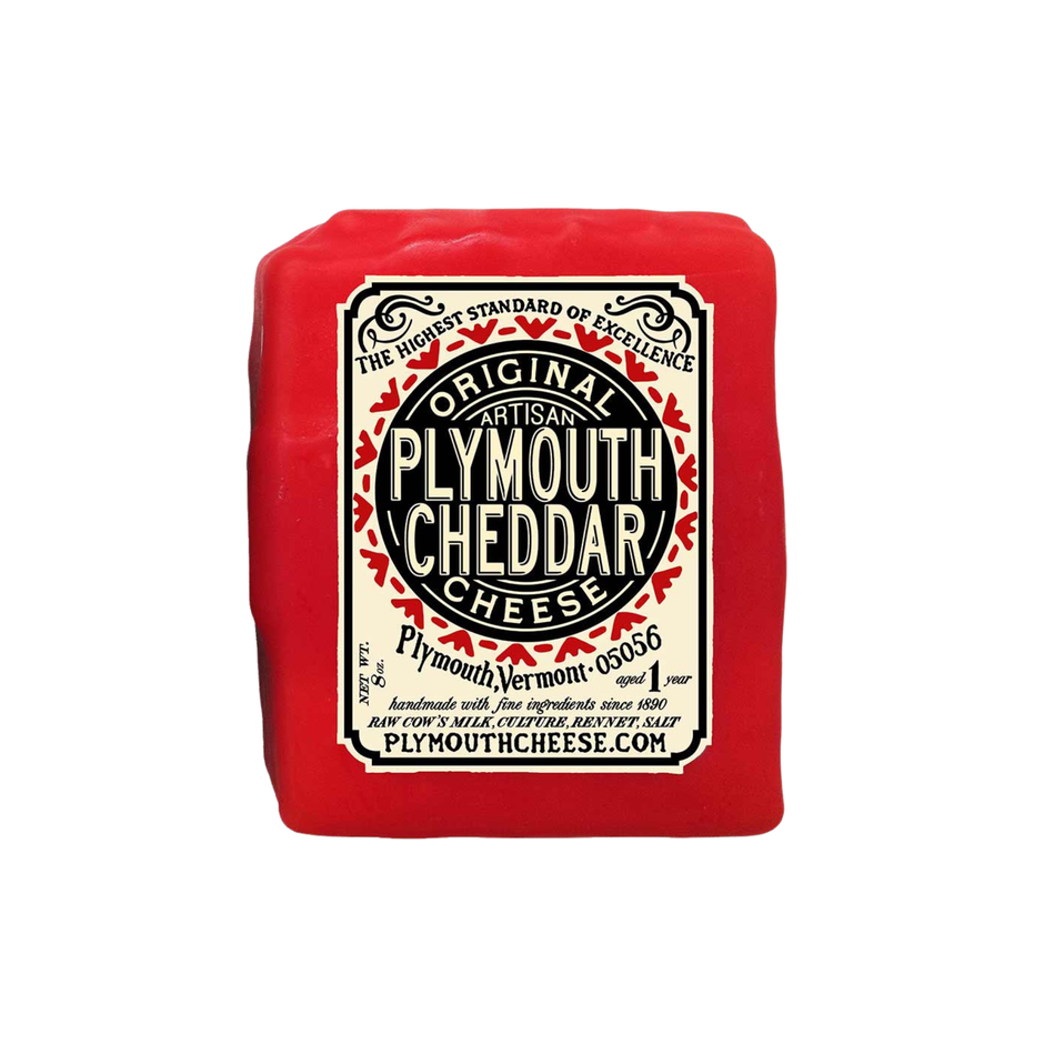Plymouth Cheddar 8 oz – Plymouth Cheese