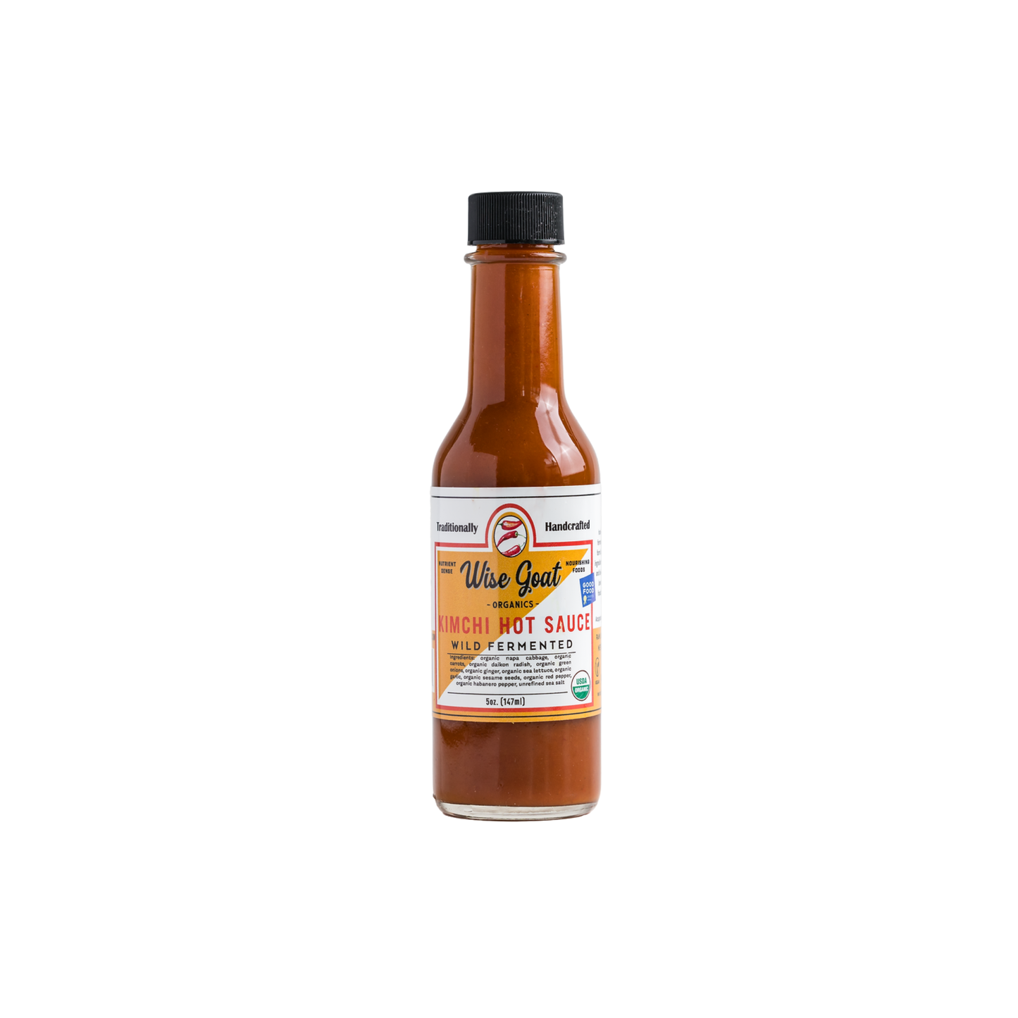 Kimchi Hot Sauce 5 oz – Wise Goat Ferments