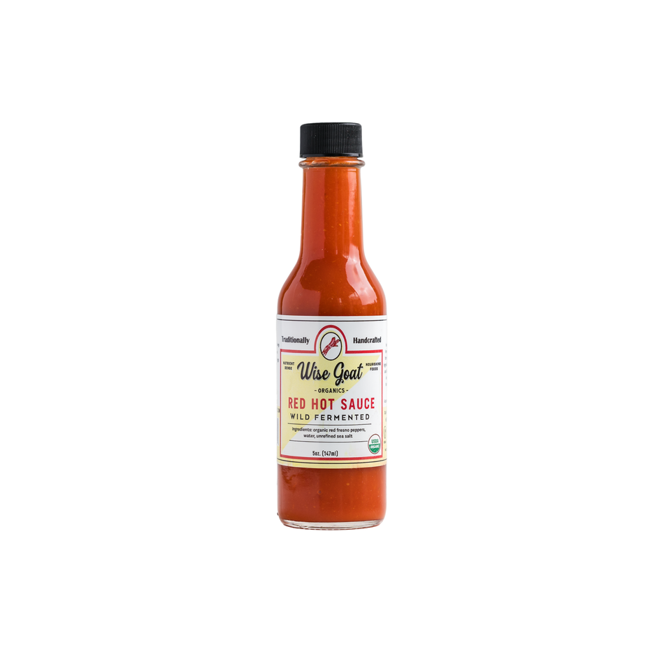 Red Hot Sauce 5 oz – Wise Goat Ferments