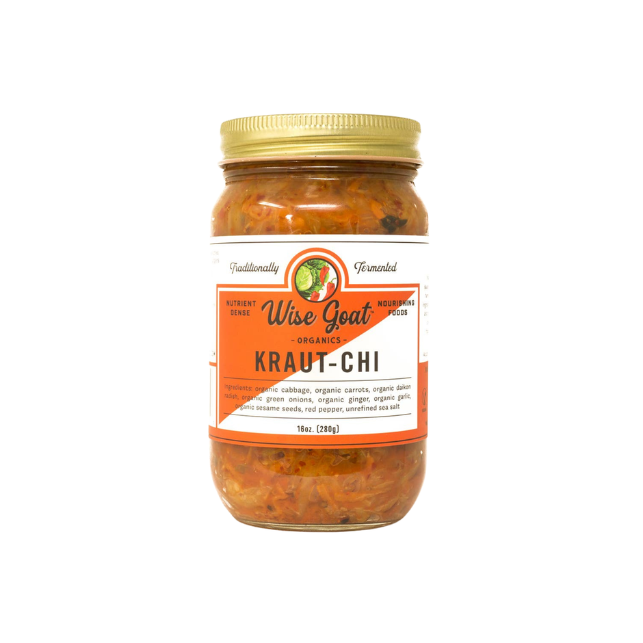 Kraut-Chi Organic Pickled Vegetables 16 oz – Wise Goat Ferments