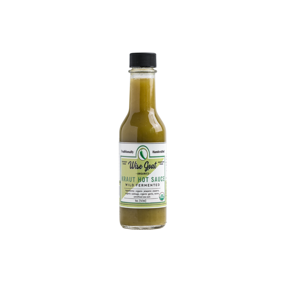 Green Kraut Hot Sauce 5 oz – Wise Goat Ferments
