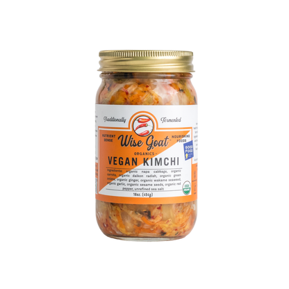 Vegan Kimchi 16 oz – Wise Goat Ferments